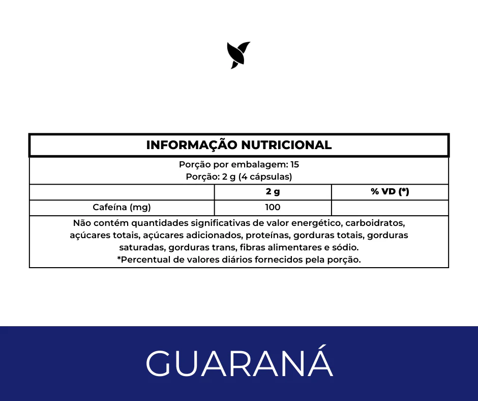 Guaraná (Paullinia Cupana) - 60 Cápsulas - Image 4