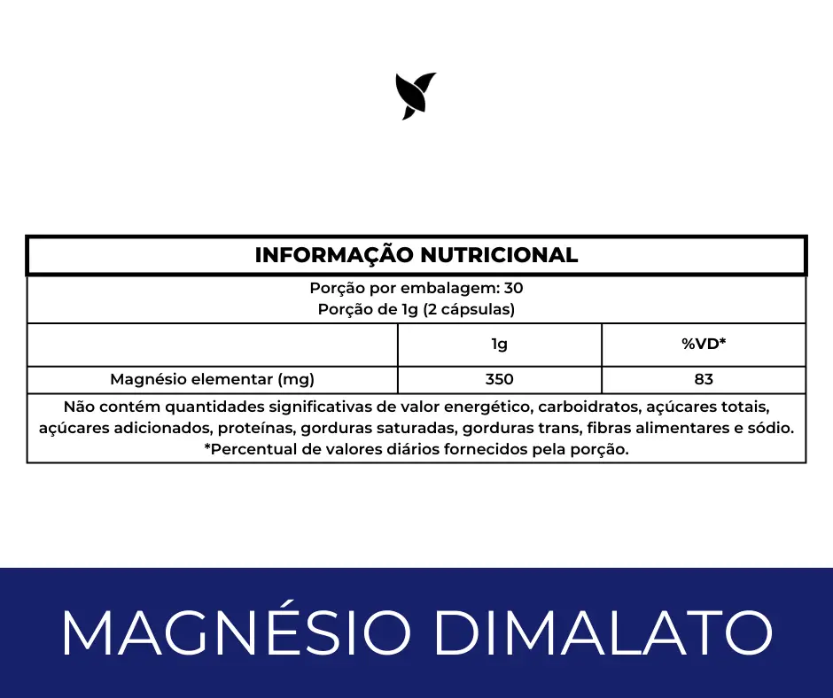 Magnésio Dimalato - 60 Cápsulas - Image 3