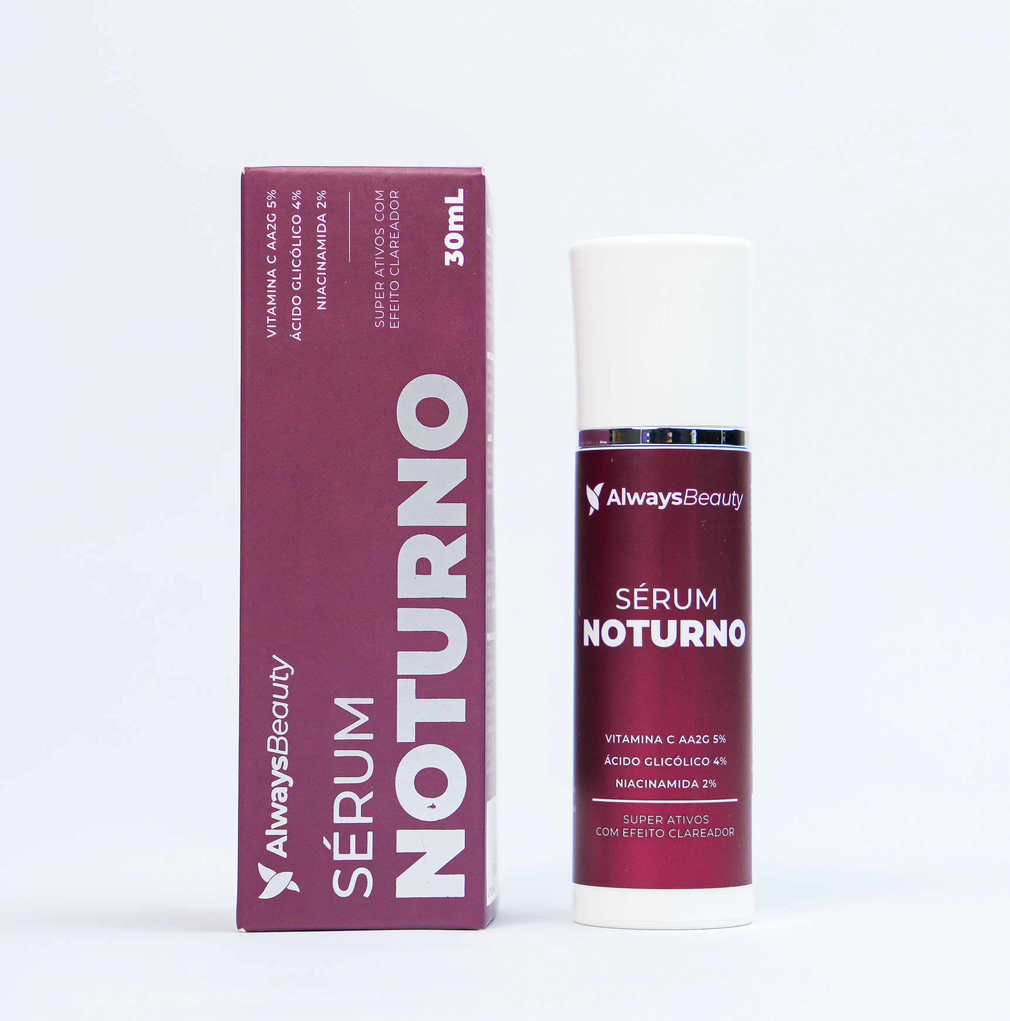 Sérum Noturno 3 em 1 (Ácido Glicólico, Niacinamida e Vit C) 30ml - Image 3
